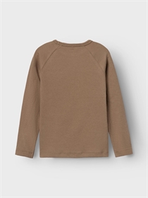 NAME IT Modal Rib Bluse Oland Cocoa Creme